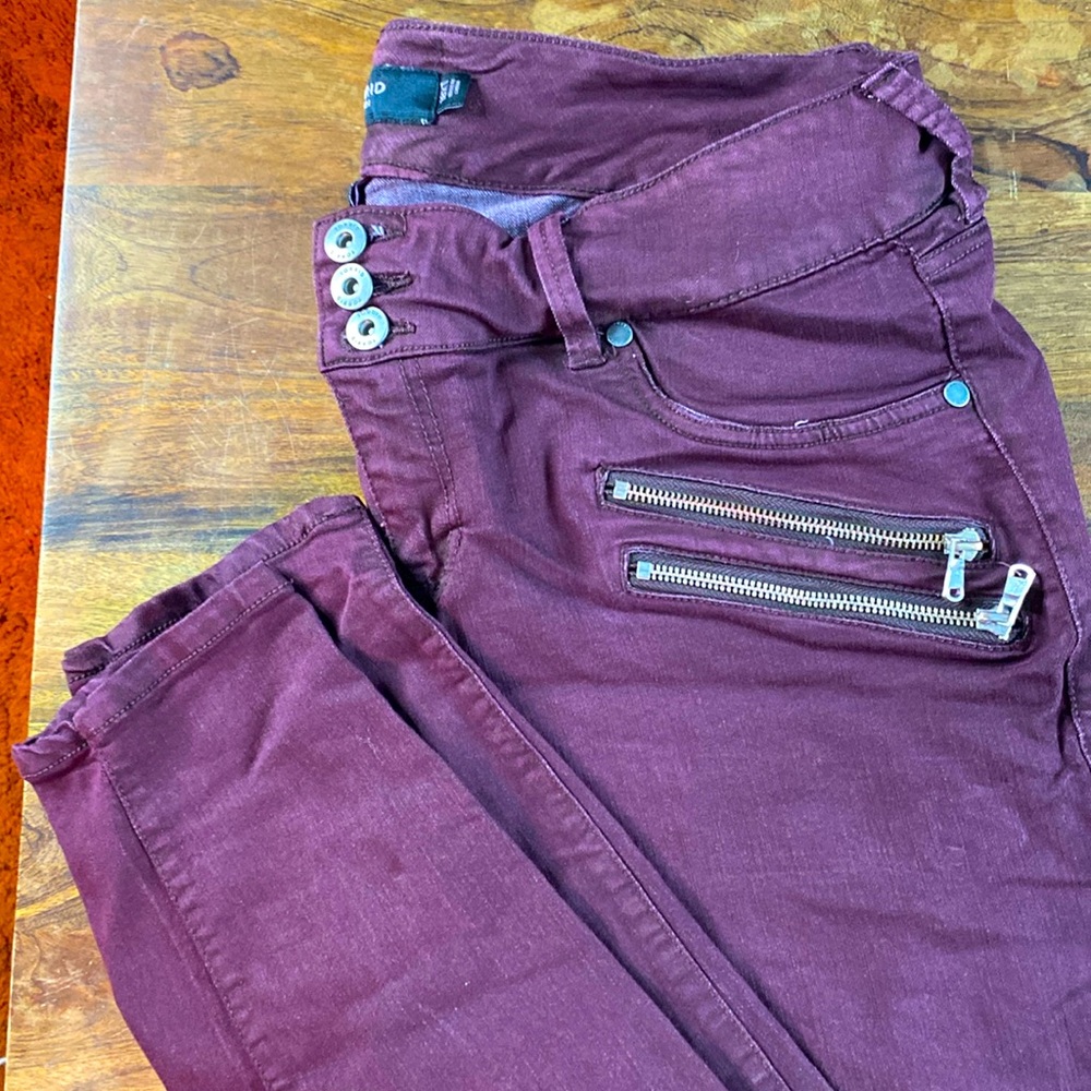 Torrid burgundy skinny jeans, 18XT